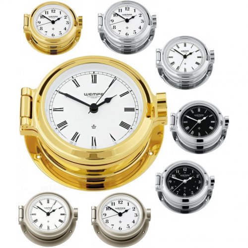 Order your WEMPE Porthole Clock NAUTICAL with battery-powered quartz  movement online